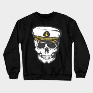 Sailor - Skull - Cap Crewneck Sweatshirt